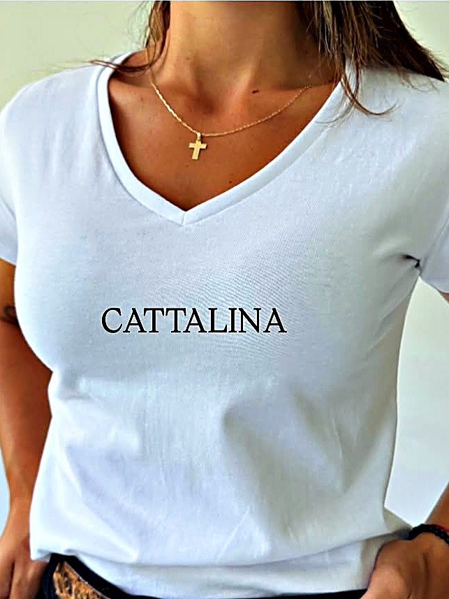 Remera BARI de Cattalina, jersey algodón premium súper peinado compactado